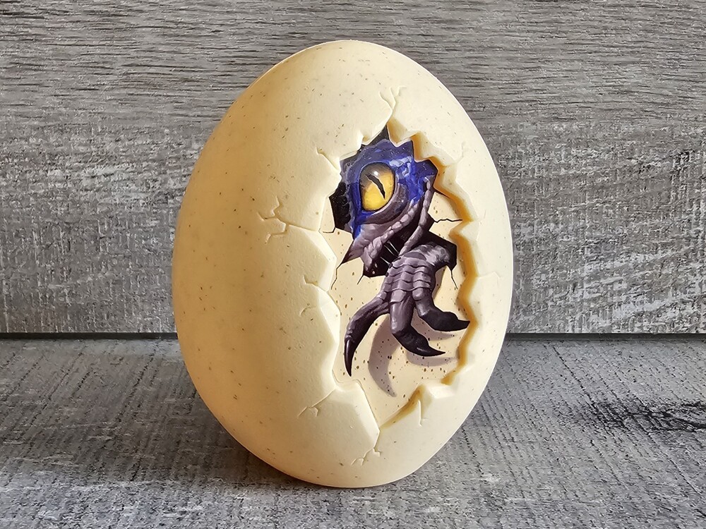Empty X-Shot Dino Egg Shell Target Dinosaur Dart Toy T-Rex Raptor Replacement